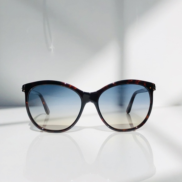 New TOM FORD Geraldine Rounded Sunglasses - Picture 5 of 16